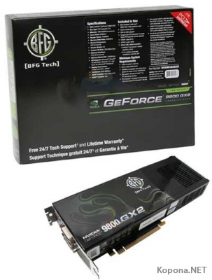   NVIDIA GeForce 9800 GX2