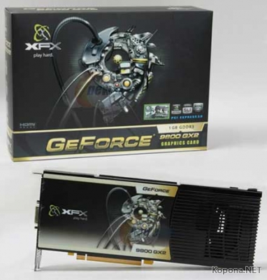   NVIDIA GeForce 9800 GX2