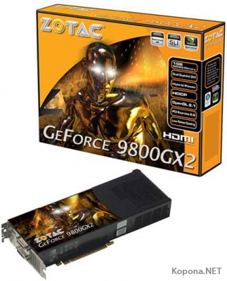   NVIDIA GeForce 9800 GX2