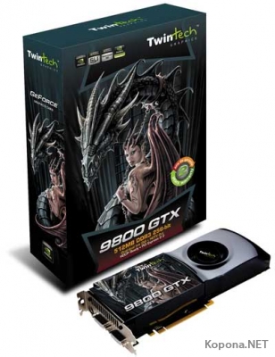 GeForce 9800 GTX   Galaxy  TwinTech