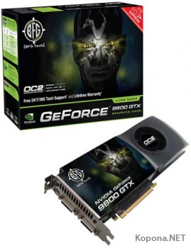 BFG     GeForce 9800 GTX