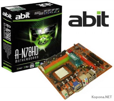   abit A-N78HD   Hybrid SLI