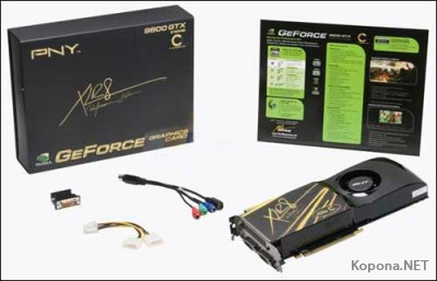  PNY   ""  GeForce 9800 GTX