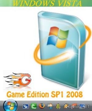 Windows vista Game Edition SP1 x64 Rus activated