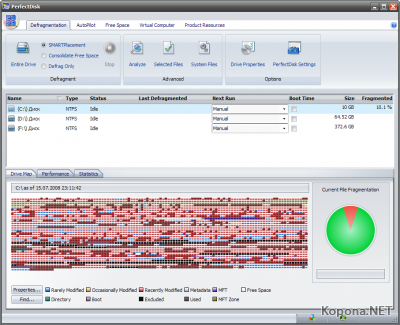 Raxco PerfectDisk 2008 for VMware Build 52