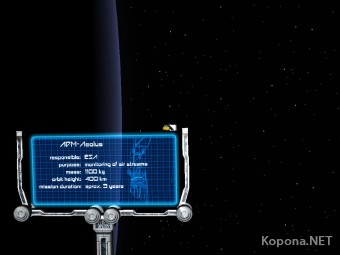 Satellites 3D Screensaver v1.0