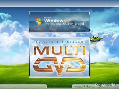 LITE Windows XP Professional SP3 VLK RTM RUS v.10.2008 [MultiDVD by SerG & KGroup]