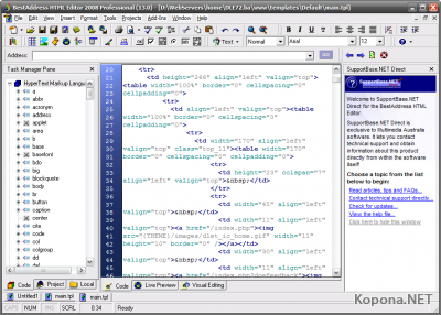 BestAddress HTML Editor 2009 Professional v14.0.0