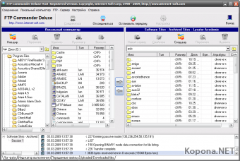 InternetSoft FTP Commander Deluxe plus Scheduler v9.02 retail FOSI