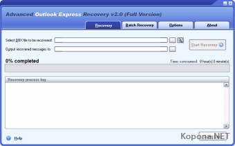 DataNumen Advanced Outlook Express Recovery 2.0 retail - FOSI