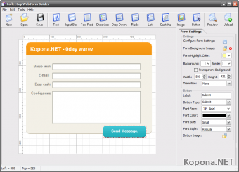 CoffeeCup Web Form Builder 8.0 Retail - FOSI