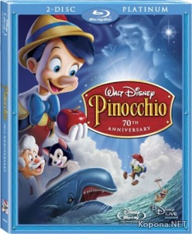  / Pinocchio (1940) BDRip 1080p