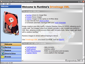 Runtime Software DriveImage XML Commercial Edition 2.02 Retail