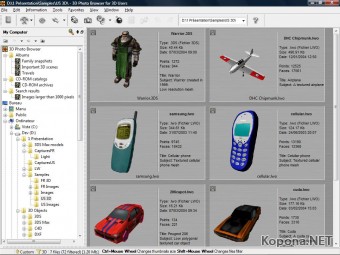 Mootools 3D Photo Browser for 3D Users 10.03