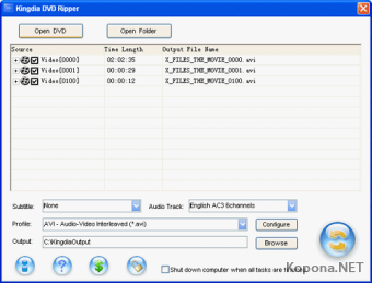 Kingdia DVD Ripper 3.6.9