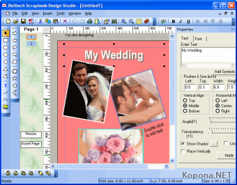 Belltech Scrapbook Design Studio 2.2.1