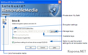 Utimaco SafeGuard Removable Media v2.00.0.19