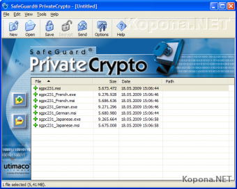 Utimaco SafeGuard PrivateCrypto v2.31.1.4 Retail