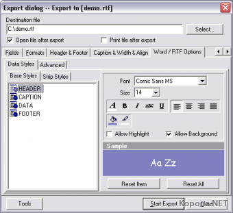 EMS Advanced Data Export Component Suite v4.1.0.4 for Delphi BCB Full Source