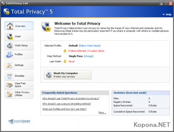 Pointstone Total Privacy v5.7.2.381