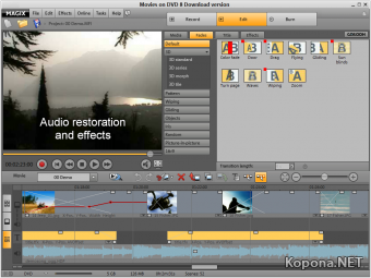 MAGIX Movies on DVD v8.0.2.0