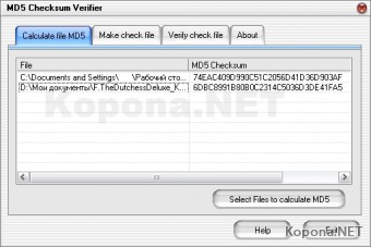 MD5 Checksum Verifier v3.3