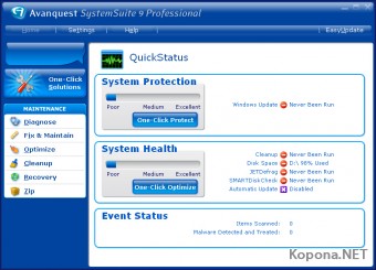 Avanquest SystemSuite Professional v9.0.4.4