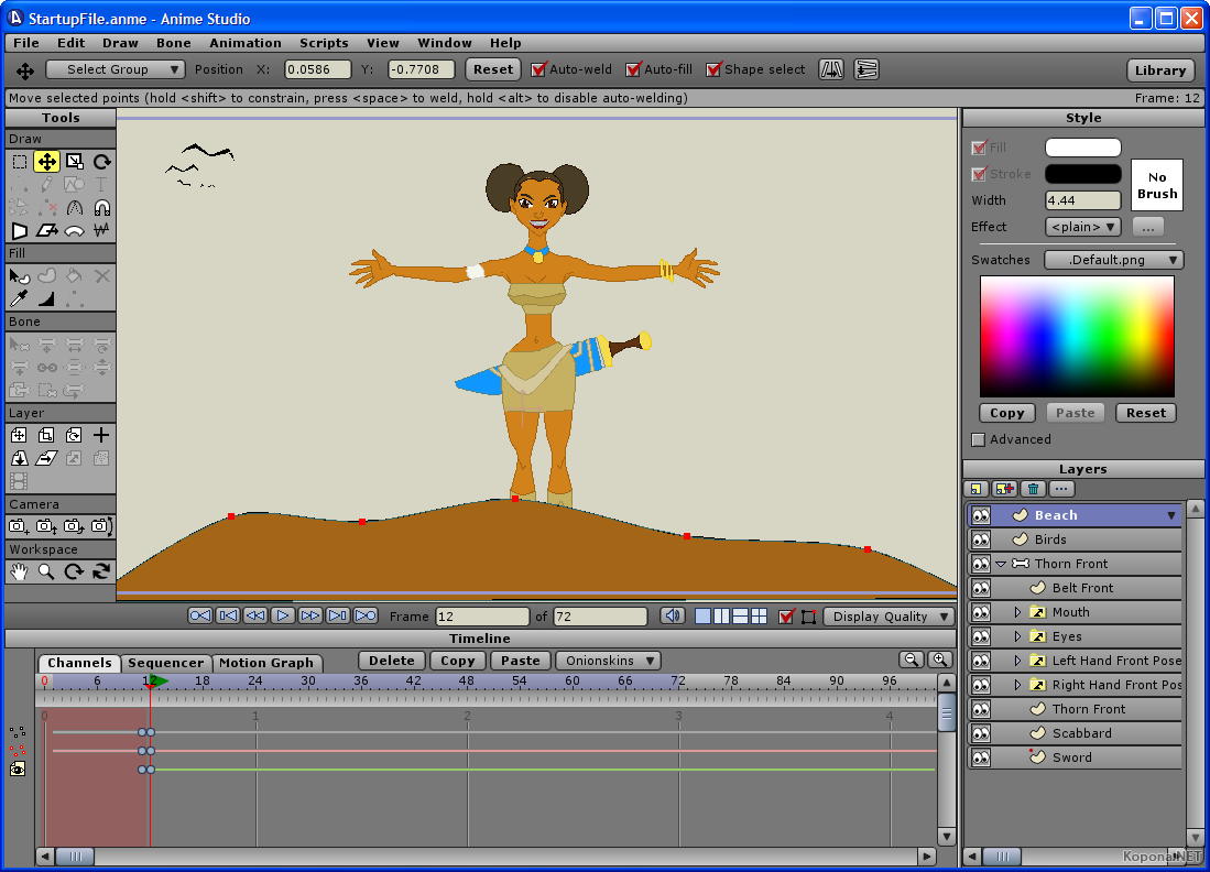 SmithMicro Anime Studio PRO v6.0 *WORKING* DVTiSO.