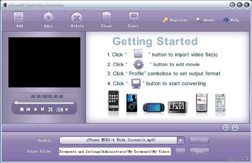 Bigasoft Total Video Converter 6046443 Serial Keys