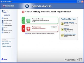 CheckPoint ZoneAlarm Pro v9.0.112.000