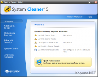 Pointstone System Cleaner v5.80