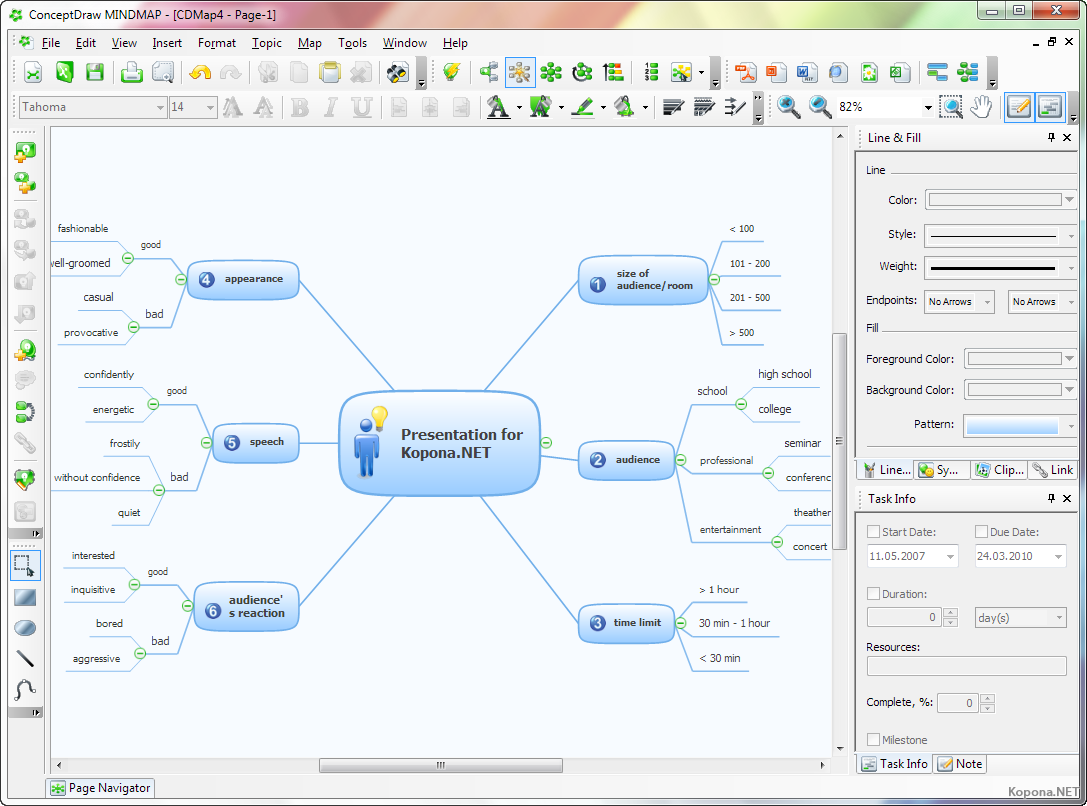 Concept Draw Office 10.0.0.0 + MINDMAP 15.0.0.275 download the new version for iphone