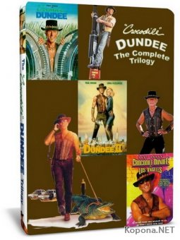    / Crocodile Dundee Trilogy (1986-2001) 3*DVD9 + DVDRip