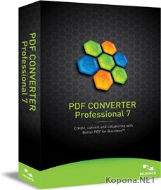 Nuance PDF Converter Professional v7.0