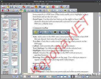 Nuance PDF Converter Professional v7.0