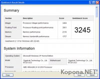 GeekBench v2.1.7