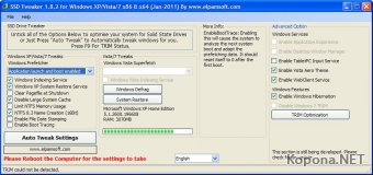 SSD Tweaker v1.9.1