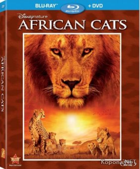 Африканские кошки: Королевство смелости / African Cats (2011) BD Remux