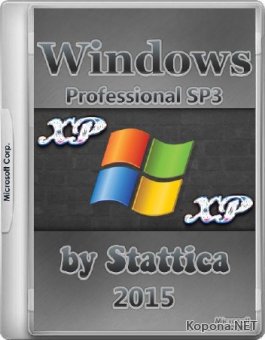 Windows XP Pro SP3 by Stattica 2015 (x86/RUS)