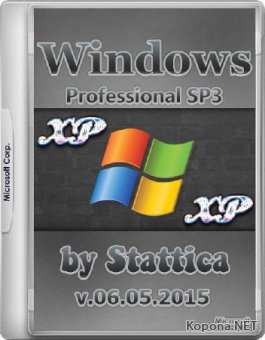 Windows XP Pro SP3 by Stattica v.06.05.2015 (x86/RUS)