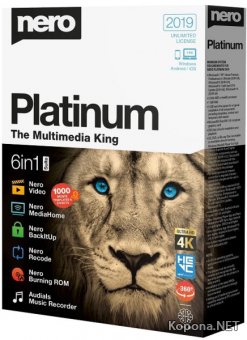 Nero Platinum 2019 Suite 20.0.07200 + Content Pack